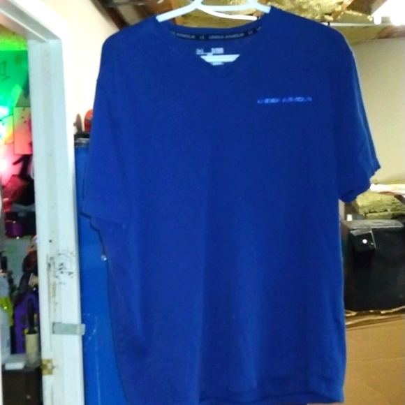 Royal Blue Men's "Loose" fit Under Armour T-Shirt - Picture 1 of 5